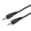 Equip 14708107 audio kábel 2,5 M 3.5mm Fekete (14708107)