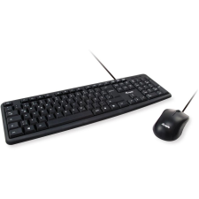 Equip 245200 billentyűzet Egér mellékelve USB QWERTY Német Fekete (245200) billentyűzet
