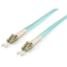 Equip 255230 száloptikás kábel 30 M LC OM3 Türkizkék (255230) kábel és adapter