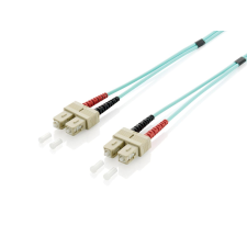 Equip 255323 optikai patch kábel SC Duplex 3m - Türkiz kábel és adapter