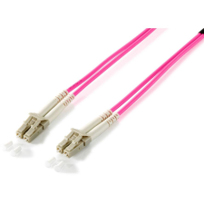 Equip 255513 száloptikás kábel 3 M LC OM4 Ibolya (255513) kábel és adapter