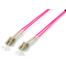 Equip 255516 száloptikás kábel 10 M LC OM4 Bézs, Ibolya (255516) kábel és adapter