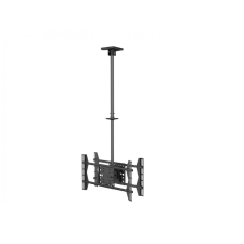 Equip 39"-75" Ceiling Mount Dual Screen TV Bracket Black (650370) tv állvány és fali konzol