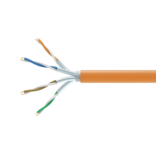 Equip 404553 Narancssárga 1000 M Cat7 S/FTP (S-STP) kábel és adapter
