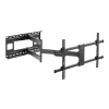 Equip 43"-80" Long Arm Full Motion TV Wall Mount Bracket Black (650327)