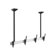 Equip 45"-55" Dual Screen Ceiling Mount Black (650373) tv állvány és fali konzol