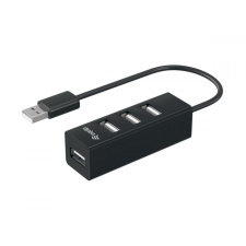 Equip 4-Port USB 2.0 Hub Black hub és switch