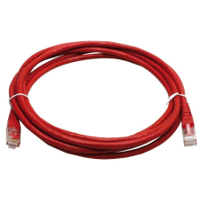 Equip 5m CAT.6 piros UTP Patch, LAN, Ethernet hálózati kábel kábel és adapter