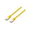 Equip 605667 hálózati kábel Sárga 0,5 M Cat6a S/FTP (S-STP) (605667)