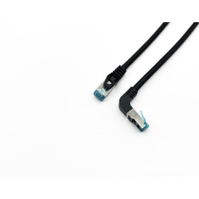 Equip 605890 hálózati kábel Fekete 1 M Cat6a S/FTP (S-STP) (605890) kábel és adapter
