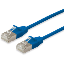 Equip 606132 hálózati kábel Kék 0,25 M Cat6a F/FTP (FFTP) (606132) kábel és adapter