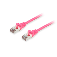 Equip 606913 Rózsaszín 25 M Cat6a S/FTP (S-STP) kábel és adapter
