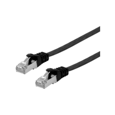 Equip 607690 hálózati kábel Fekete 1 M Cat6a U/FTP (STP) (607690) kábel és adapter