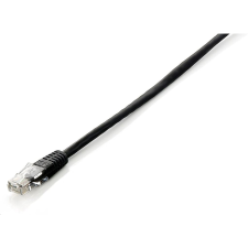 Equip 625450 U/UTP patch kábel, CAT6, 1m fekete (625450) kábel és adapter