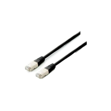 Equip 645696 hálózati kábel Fekete 10 M Cat6a S/FTP (S-STP) (645696) kábel és adapter
