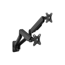 Equip 650138 asztali TV konzol 81,3 cm (32") Fali Fekete (650138) tv állvány és fali konzol