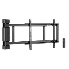 Equip 650336 asztali TV konzol 190,5 cm (75") Fali Fekete tv állvány és fali konzol