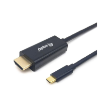 Equip Adapter USB-C -> HDMI                  4K30Hz 3.00m sw (133413) kábel és adapter