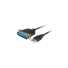 Equip átalakító - 133383 (USB2.0 - Párhuzamos (Parallel), apa/apa, EPP/ECP) (EQUIP_133383) kábel és adapter