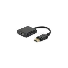 Equip Átalakító - 133438 (Displayport1.2 - HDMI1.4, apa/anya, fekete) (EQUIP_133438) kábel és adapter