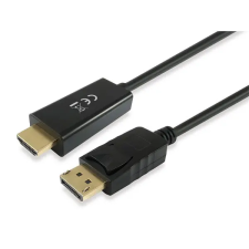 Equip Átalakító Kábel - 119391 (DisplayPort - HDMI kábel, apa/apa, 3m) kábel és adapter