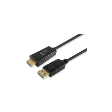 Equip DisplayPort apa - HDMI apa kábel 3.0m Fekete kábel és adapter