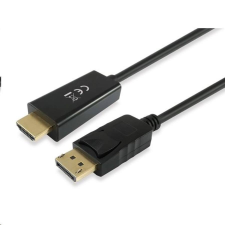 Equip DisplayPort - HDMI kábel, apa/apa, 2m (119390) kábel és adapter