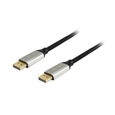 Equip DisplayPort to DisplayPort 1.4 8K/60Hz Premium cable 2m Black kábel és adapter