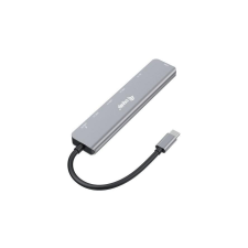 Equip Dock USB-C->HDMI,3x USB3.0, 100W PD,SD/TF      schwarz (133494) laptop kellék