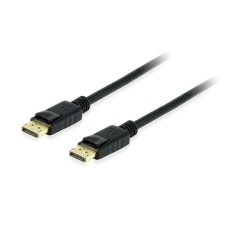 Equip Kábel - 119252 (DisplayPort1.4 kábel, 8K/60Hz, apa/apa, fekete, 2m) kábel és adapter