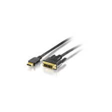 Equip Kábel - 119322 (HDMI-DVI(18+1) kábel, aranyozott, 2m) kábel és adapter