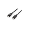 Equip Kábel - 119332 (DisplayPort1.2 kábel, 4K/30Hz, apa/apa, 2m) (EQUIP_119332)