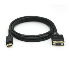 Equip Kábel - 119338 (DisplayPort to VGA, apa/apa, 2m) (EQUIP_119338) kábel és adapter
