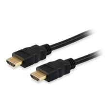 Equip Kábel - 119374 (HDMI2.0 kábel, apa/apa, 4K/60Hz, HDR, aranyozott, 15m) kábel és adapter