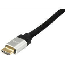 Equip Kábel - 119381 (HDMI2.1 kábel, apa/apa, 8K/60Hz, eARC, VRR, QMS, QFT, ALLM, DSC, aranyozott, 2m) kábel és adapter