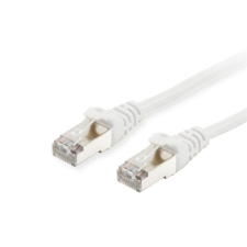 Equip Kábel - 606004 (S/FTP patch kábel, CAT6A, LSOH, PoE/PoE+ támogatás, fehér, 2m) kábel és adapter