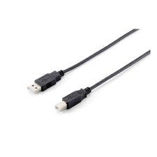 Equip Kábel USB 2.0 A-B nyomtató kábel Equip 128861 3m kábel és adapter