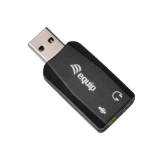 Equip -Life Kábel Átalakító - 245320 (USB bemenet - 3,5mm jack audio + mikrofon kimenet) kábel és adapter