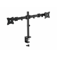 Equip Monitortartó kar, 2 monitorhoz, 13"-27", EQUIP monitor kellék