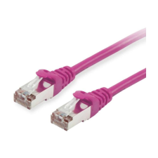 Equip Patchkabel Cat6 S/FTP 2xRJ45 0.15m lila (615551) kábel és adapter