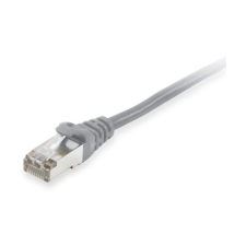 Equip Patchkabel Cat6A  S/FTP 2xRJ45  1.00m grau        LSZH (606703) kábel és adapter