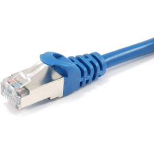 Equip S/FTP CAT6 Patch kábel 15m Kék kábel és adapter