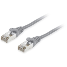 Equip S/FTP CAT6A Patch kábel 30m - Szürke kábel és adapter