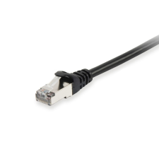 Equip S/FTP CAT6a Patch kábel 3m - Fekete kábel és adapter