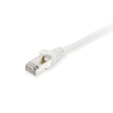 Equip S/FTP CAT6a Patch kábel 5m - Fehér kábel és adapter