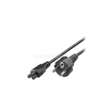 Equip Tápkábel - 112150 (Notebook tápkábel, földelt, C5, fekete, 1,5m) (EQUIP_112150) kábel és adapter
