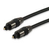 Equip Toslink optikai SPDIF kábel fekete 3m (147922) (e147922)