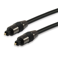 Equip Toslink optikai SPDIF kábel fekete 5m (147923) (e147923) - Audió kábel kábel és adapter