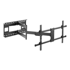 Equip TV Fali konzol - 650327 (43"-80", Max.: 50kg, dönthető, forgatható, fekete) tv állvány és fali konzol