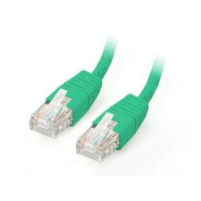 Equip U/UTP Cat6 lapos patch kábel 1.0m zöld kábel és adapter